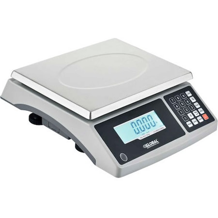 Global Industrial Electronic Counting Scale, 60 lb. Capacity x .002 lb Readability 244280